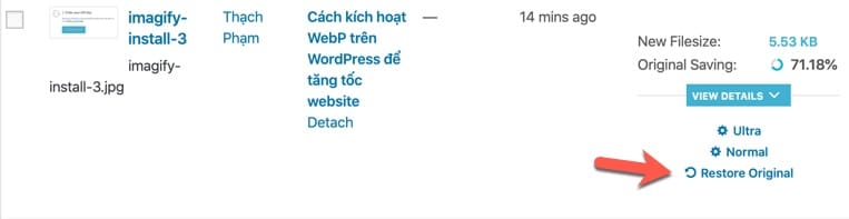 Cách kích hoạt WebP trên WordPress để tăng tốc website 205